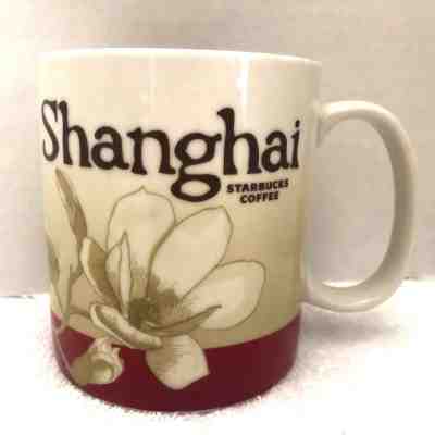 Starbucks Coffee Mug Global Icon City Shanghai Collector 2011 Series Cup 16 oz  - Sold on eBay Nov, 29th 2018 for $24.99
