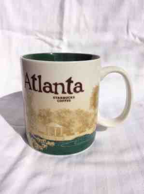 2011 Starbucks Coffee Atlanta GA Global Icon Series Collectors Coffee Mug 16 oz - Sold on eBay Nov, 28th 2018 for $10.00