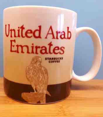 UNITED ARAB EMIRATES STARBUCKS 2012 GLOBAL ICON CITY COLLECTOR SERIES MUG - Sold on eBay Dec, 1st 2018 for $26.00