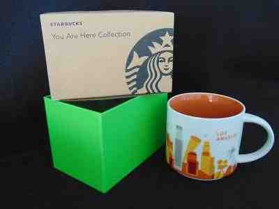 STARBUCKS 2013 "YOU ARE HERE" 14 OZ. LOS ANGELES, CALIFORNIA MUG - MIB! - Sold on eBay Dec, 1st 2018 for $23.95