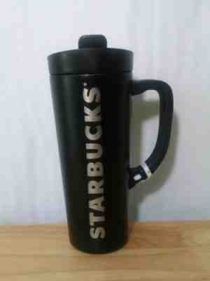 Starbucks Travel Coffee Metal Mug W/ Clip Handle 2013 Black 16oz - Sold on eBay Dec, 1st 2018 for $19.99
