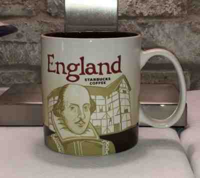 Starbucks Mug Estate Find England Collectible 2014 - Sold on eBay Dec, 1st 2018 for $7.50