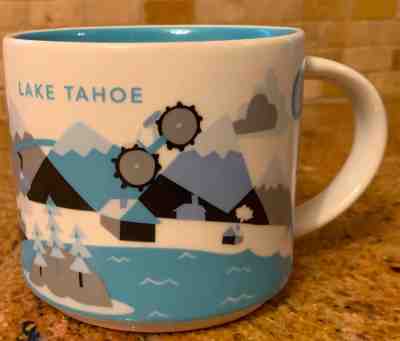 Starbucks  You Are Here  YAH Collection  Lake Tahoe Mug  2014 - Sold on eBay Dec, 1st 2018 for $12.50