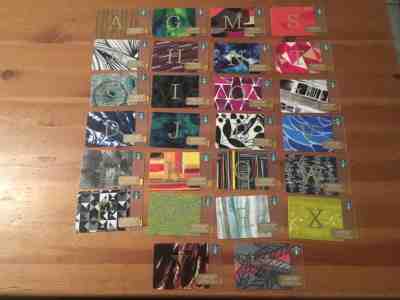 2014 US STARBUCKS CARD ALPHABET LETTERS SET A TO Z 26 GIFT CARDS, FULL SET - Sold on eBay Nov, 28th 2018 for $34.99