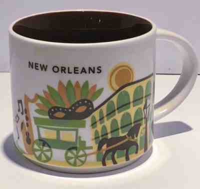 2014 Starbucks You Are Here Collection New Orleans 14 oz Coffee Cup Mug - Sold on eBay Nov, 28th 2018 for $22.00