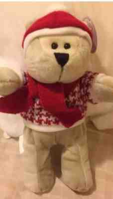 [Free Shipping] NWT STARBUCKS 2018 Bearista Boy Teddy Bear Holiday Christmas - Sold on eBay Dec, 2nd 2018 for $35.00
