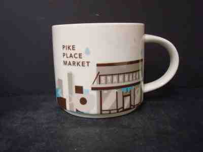 Starbucks YOU ARE HERE Collection PIKE PLACE MARKET Mug Cup - Sold on eBay Dec, 2nd 2018 for $14.00