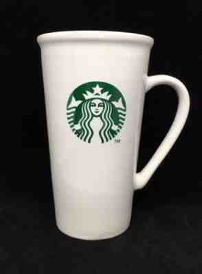 Starbucks Grande Ceramic Tall Cup 16 oz Coffee Mug White with Mermaid Logo 2012 - Sold on eBay Dec, 2nd 2018 for $11.25