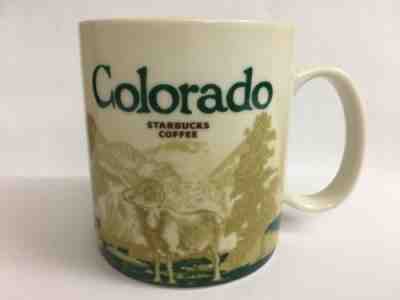 Starbucks Colorado Global Icon Mug 2012 Collector Series 16 oz Big Horn Sheep - Sold on eBay Dec, 2nd 2018 for $20.60