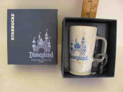 Disney Parks Disneyland 60th Diamond Celebration Starbucks Mug Ornament 2015 NEW - Sold on eBay Dec, 2nd 2018 for $9.99