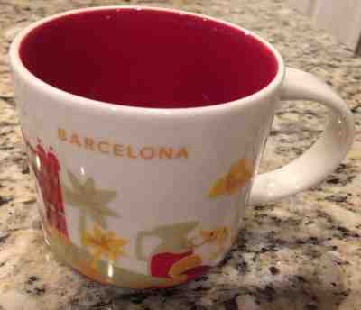 Starbucks Barcelona 2017 "You Are Here" Collection Coffee Mug  14oz.  - Sold on eBay Dec, 2nd 2018 for $29.99
