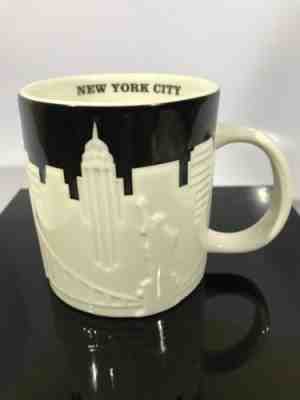Starbucks Collectible Taxi Cab New York City Relief 16 Fl Oz Mug EUC - Sold on eBay Dec, 2nd 2018 for $9.00