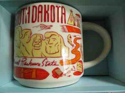 NEW MIB Starbucks SOUTH DAKOTA Been There Mug - Sold on eBay Dec, 2nd 2018 for $45.00