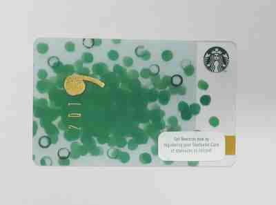 Starbucks Card Indonesia 2018 - Green Dots 2019 - Sold on eBay Dec, 2nd 2018 for $10.00