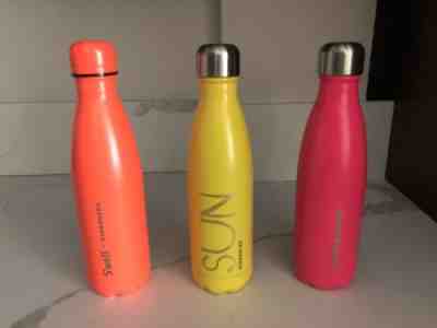 Starbucks Swell Bottles - Set Of 3 - 17 Oz - Neon Collection - Sold on eBay Dec, 2nd 2018 for $36.00