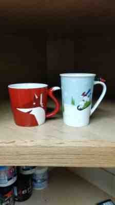 Starbucks Christmas mugs 2011 & 2012 - Sold on eBay Dec, 2nd 2018 for $16.99