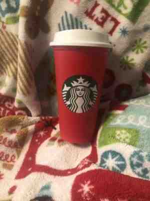 Starbucks Red Reusable Holiday Travel Cup 2018 ???????? - Sold on eBay Dec, 2nd 2018 for $4.00