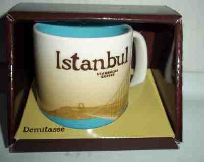 Starbucks ISTANBUL 2015 Turkey Global Icon Series Mini Demitassi Mug Cup NEW 3oz - Sold on eBay Dec, 2nd 2018 for $21.95