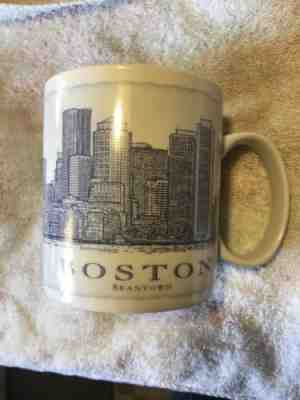 Starbucks Boston Mug 2008 Architect Series Beantown City Coffee Mug - Sold on eBay Dec, 2nd 2018 for $5.00