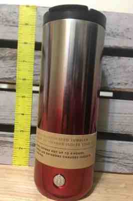 STARBUCKS STAINLESS RED GLITTER 16oz TUMBLER CHRISTMAS 2018 - Sold on eBay Dec, 2nd 2018 for $22.99