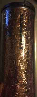 Starbucks 2018 Holiday HOT Cup Tumbler 16 oz Glitter - Gold - Sold on eBay Dec, 2nd 2018 for $19.99