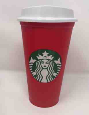 Brand New Starbucks 2018 Holiday Red Cup Reusable New Rare - Sold on eBay Dec, 2nd 2018 for $9.99