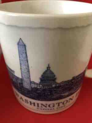 Washington DC Starbucks Mug 2007, Skyline Series, 18 Ounces - Sold on eBay Dec, 2nd 2018 for $17.76