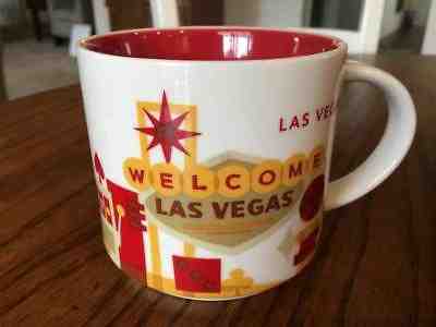 STARBUCKS You Are Here Collection Las Vegas Mug 2014 Mug Cup - Sold on eBay Dec, 2nd 2018 for $4.99