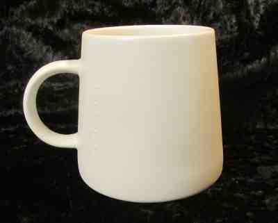 Starbucks 2014 Ceramic Matte White Pour Over Brew Coffee Cup Mug EUC - Sold on eBay Dec, 2nd 2018 for $6.99