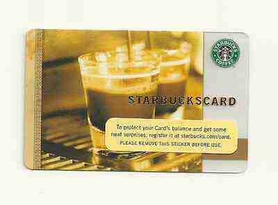 STARBUCKS GIFT CARD ~ 2006 ESPRESSO DOUBLE SHOT CAR-140~ NEW UNUSED - Sold on eBay Dec, 2nd 2018 for $3.99