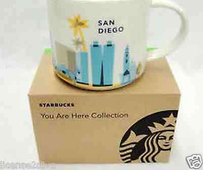 STARBUCKS SAN DIEGO CALIFORNIA STARBUCKS YOU ARE HERE SERIES FREE USA SHIP SD - Sold on eBay Dec, 2nd 2018 for $29.99