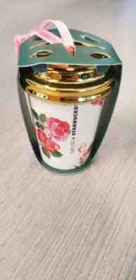 Starbucks Ban.do Christmas Ornament Floral 2018 Holiday Collection - Sold on eBay Dec, 2nd 2018 for $16.99