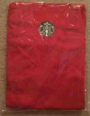 2 Sealed 2018 Starbucks New Logo Red Holiday Christmas Apron With Pockets - Sold on eBay Dec, 2nd 2018 for $69.99