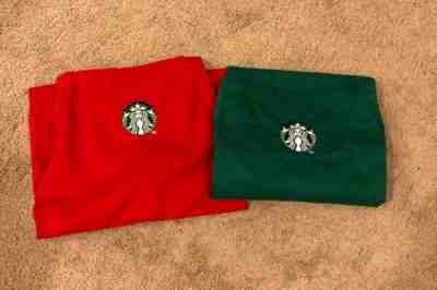 Starbucks Coffee Red Christmas Apron Xmas - Sold on eBay Dec, 2nd 2018 for $45.00