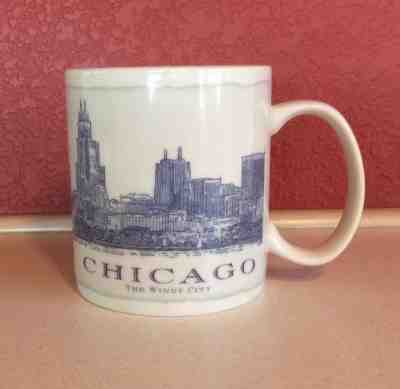 Starbucks Chicago The Windy City 2007 Architecture Series Coffee Mug 18 oz. - Sold on eBay Dec, 2nd 2018 for $9.99