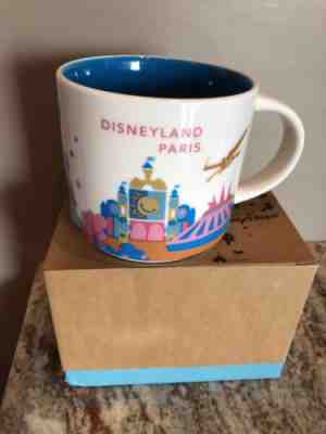 NIB!! Disneyland Paris Starbucks Mug - Sold on eBay Dec, 2nd 2018 for $62.00