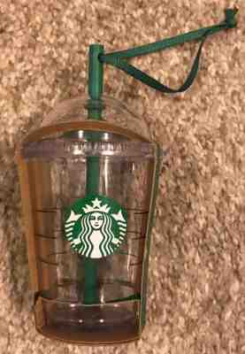 STARBUCKS HOLIDAY DOME CLEAR CUP ORNAMENT-NWT! - Sold on eBay Dec, 2nd 2018 for $8.61