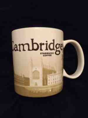 Starbucks Cambridge Mug Icon Kings College Bicycle Cam Coffee Cup Britain UK New - Sold on eBay Dec, 2nd 2018 for $49.99