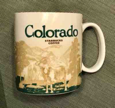 STARBUCKS COFFEE 16 fl oz Mug Cup COLORADO - Sold on eBay Dec, 2nd 2018 for $12.98