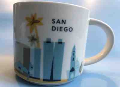 Starbucks you are here mug San Diego 14 oz - Sold on eBay Dec, 2nd 2018 for $14.99