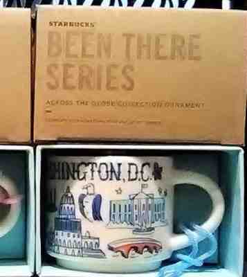 STARBUCKS Washington DC 2018 Ornament Mug 2oz XMAS Holiday Gift Card BEEN THERE - Sold on eBay Dec, 2nd 2018 for $24.95