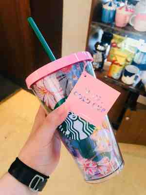 2018 New limited edition Starbucks Ban.do Bando Summer Tumbler 16oz  - Sold on eBay Dec, 3rd 2018 for $33.99
