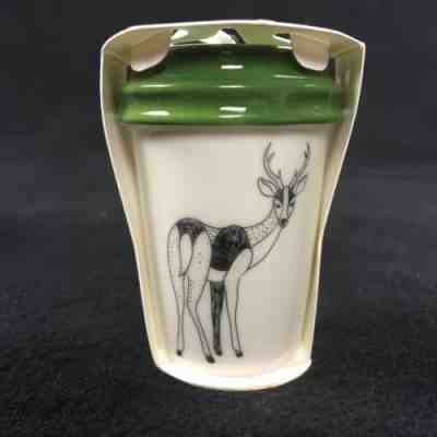 Starbucks 2017 Holiday Cup Deer Christmas Ornament Limited Edition - Sold on eBay Dec, 2nd 2018 for $8.00