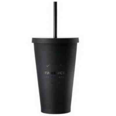 NEW Starbucks Limited Edition Cup Matte Black Cold Coffee 16 oz  Grande Tumbler  - Sold on eBay Dec, 2nd 2018 for $29.99