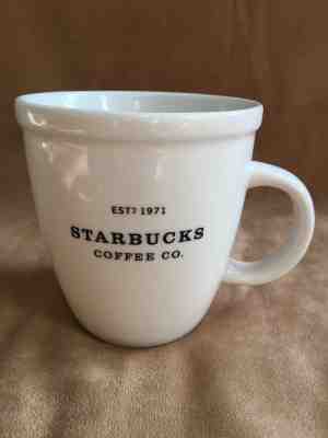 2001 NEW Starbucks ‘Barista’ ABBEY 16oz Coffee Mug - Est 1971 - Sold on eBay Dec, 2nd 2018 for $14.99