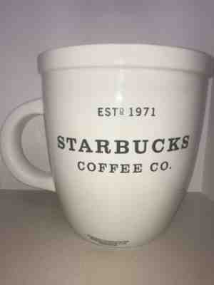 2001 STARBUCKS Coffee Giant Abbey 2 Gallon Mug 256 Oz