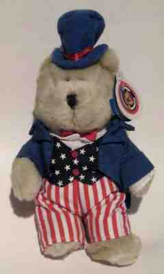 Starbucks Bearista #20 Uncle Sam Stars & Stripes All American Bear NWT c.2002 - Sold on eBay Nov, 6th 2018 for $9.90