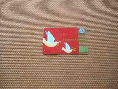 QTY 8 CARDS 2003 USA 'NEW-UNUSED "DOVES" STARBUCKS CARD - Sold on eBay Dec, 2nd 2018 for $24.00