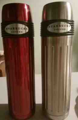 Set of 2 Starbucks thermoses  - Sold on eBay Oct, 1st 2018 for $24.99