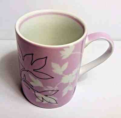 Starbucks Lavender Floral with Butterflies Coffee Mug 12 oz 2006  - Sold on eBay Dec, 2nd 2018 for $10.88